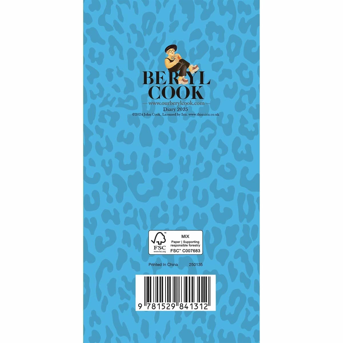 Diary 2025 Beryl Cook Slim Diary Whitstable