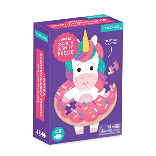 Puzzle Unicorn Sprinkles 48 Piece Scratch And Sniff Puzzle