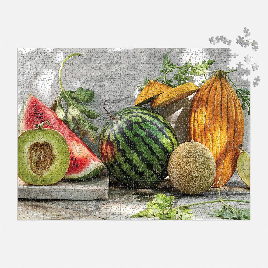 Puzzle Melons From The Vine 1000 Piece Jigsaw Puzzle