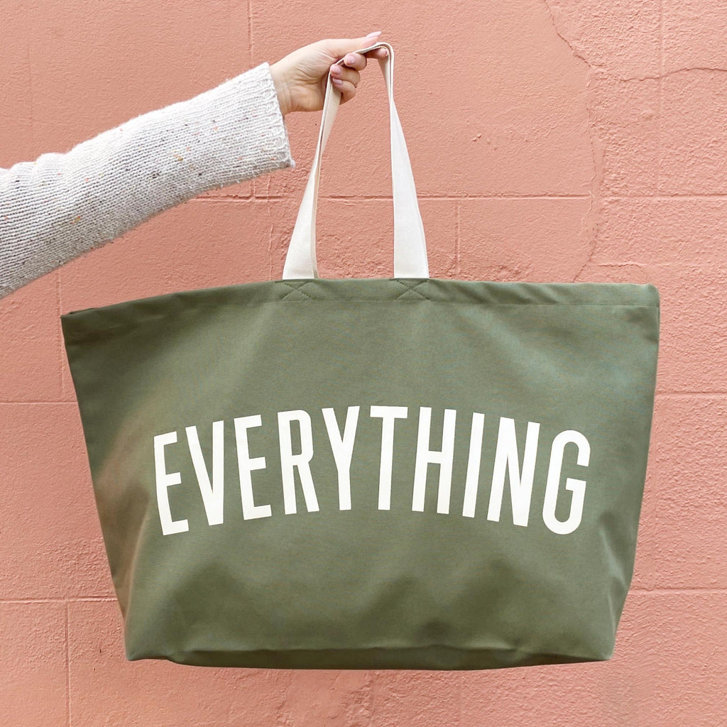 Bag Everything - Olive Green REALLY Big Bag