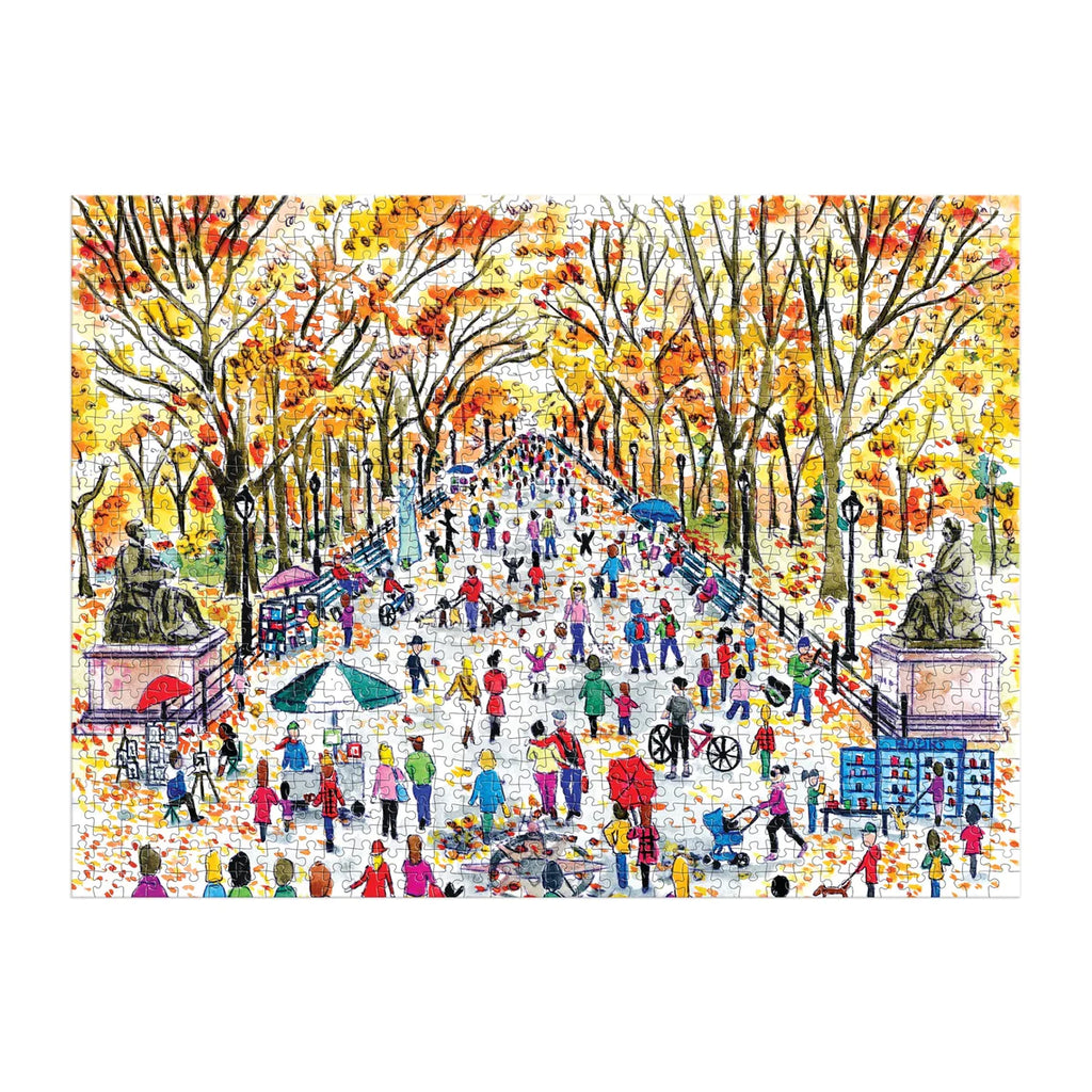 Puzzle Michael Storrings Fall In Central Park 1000 Piece Puzzle