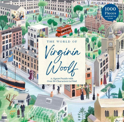 Puzzle The World of Virginia Woolf 1000 Piece Jigsaw Puzzle