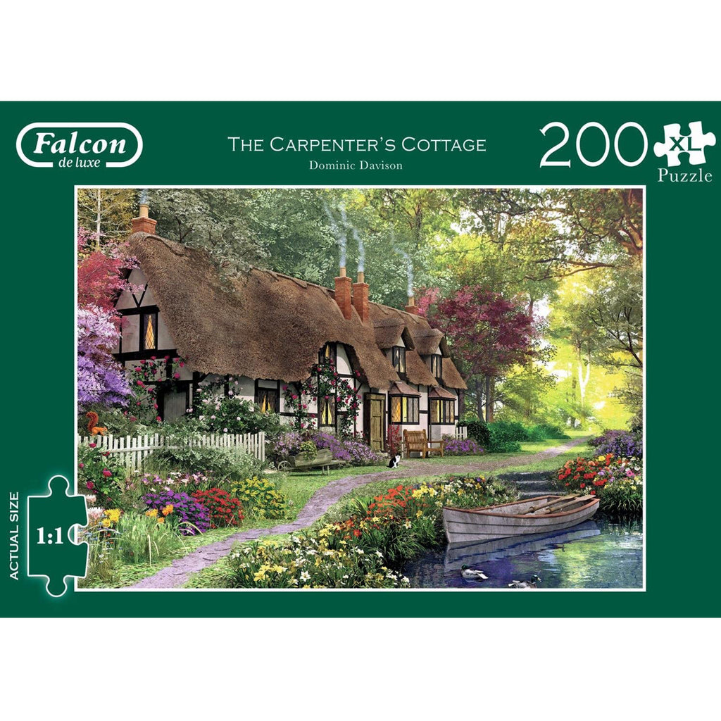 Puzzle Carpenter's Cottage 200 XL Piece Jigsaw Puzzle