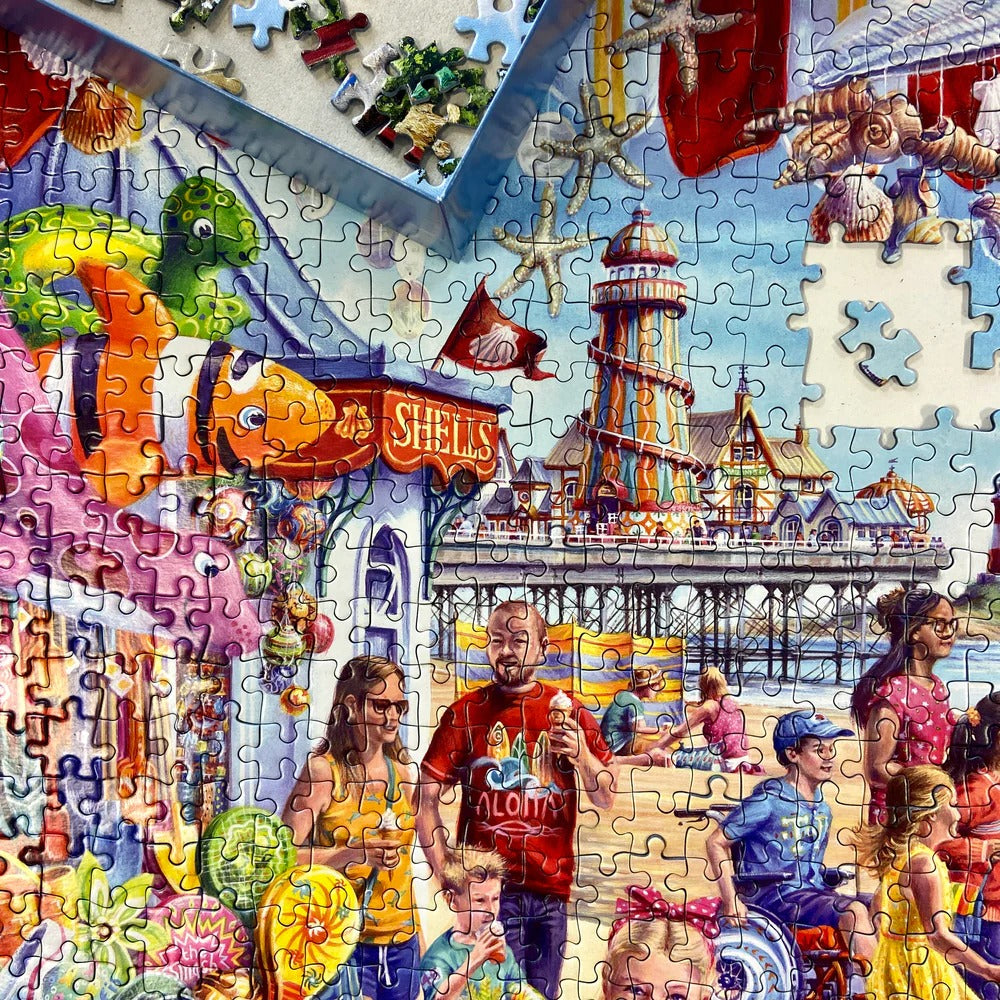 Puzzle Seaside Souvenirs 1000 Piece Jigsaw Puzzle
