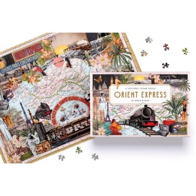 Puzzle Orient Express 1000 Piece Jigsaw Puzzle