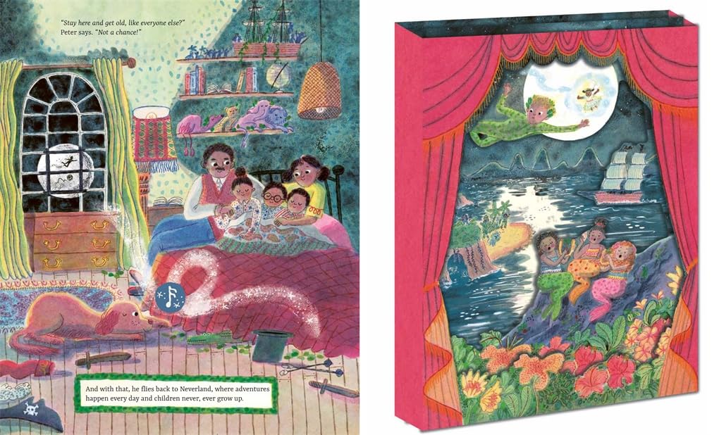 Book Hardback Peter Pan A Pop-Out Sound Adventure