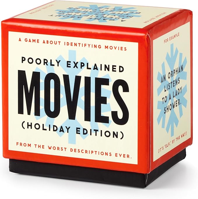 Game Mini Poorly Explained Movies Holiday Edition