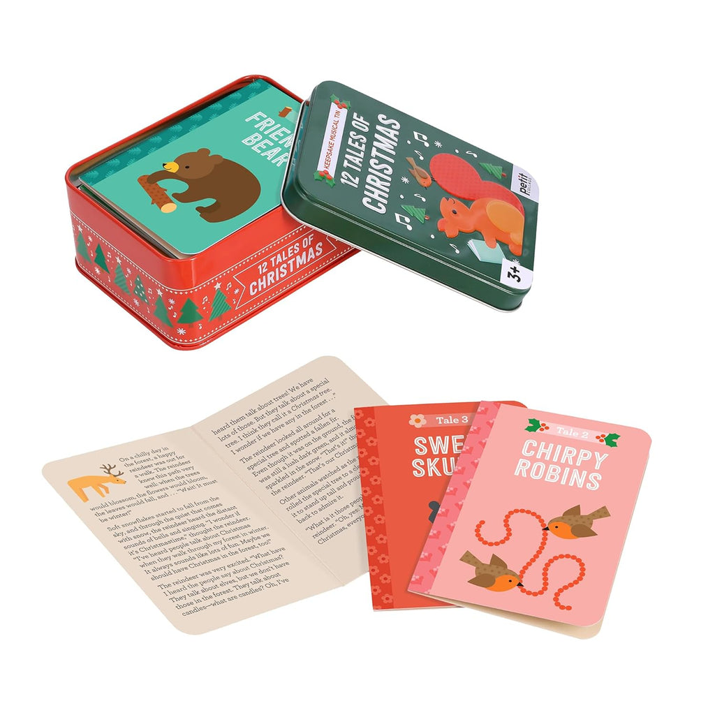 Musical Tin 12 Short Stories In A Keespake