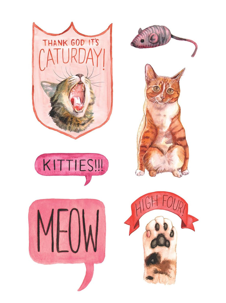 Sticker Book The Cat's Meow
