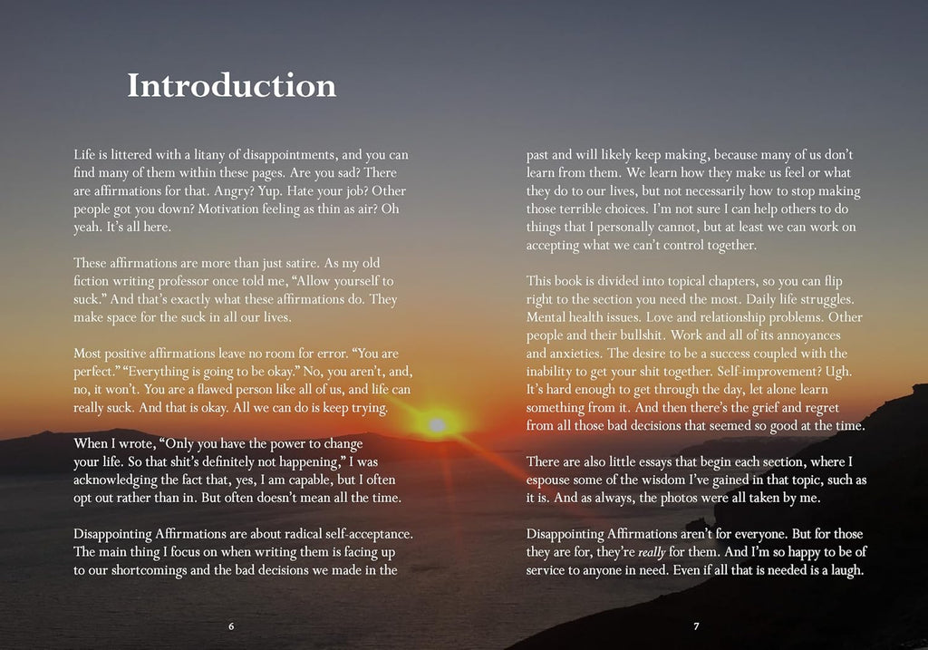 Book Hardback Sorry In Advance For Making Things Weird A Disappointing Affirmations Collection