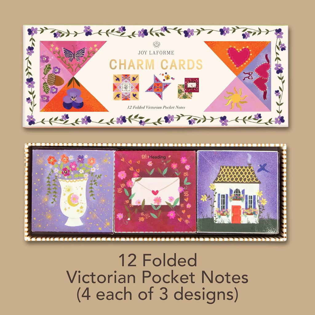 Notecards Writing Paper Joy Laforme Charm Card Set