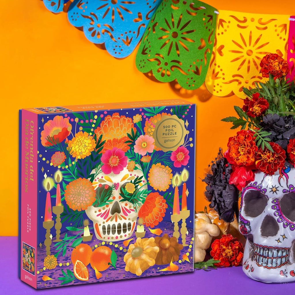 Puzzle Ofrenda del DÃƒa de Muertos 500 Piece Jigsaw Puzzle