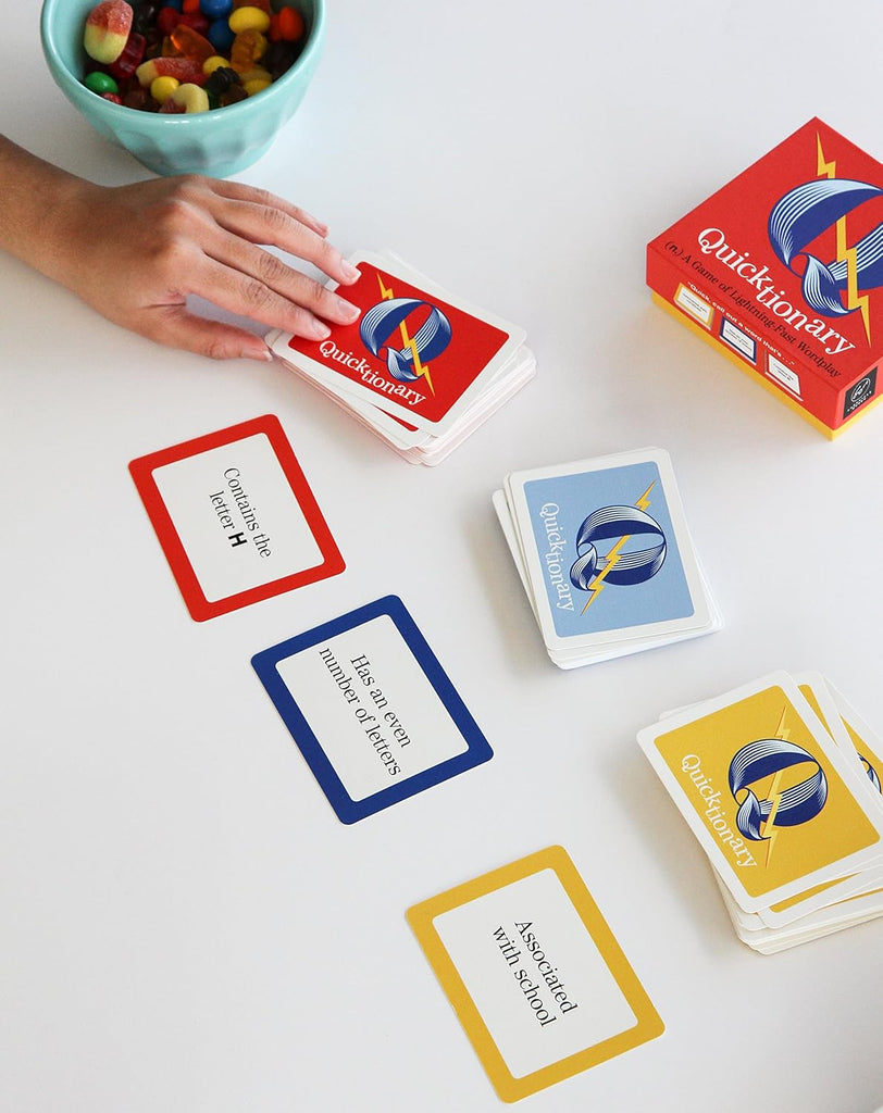 Game Quicktionary A Game Of Lightning-Fast Wordplay