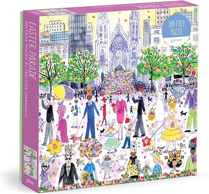 Puzzle Michael Storrings Easter Parade 500 Piece Jigsaw Puzzle