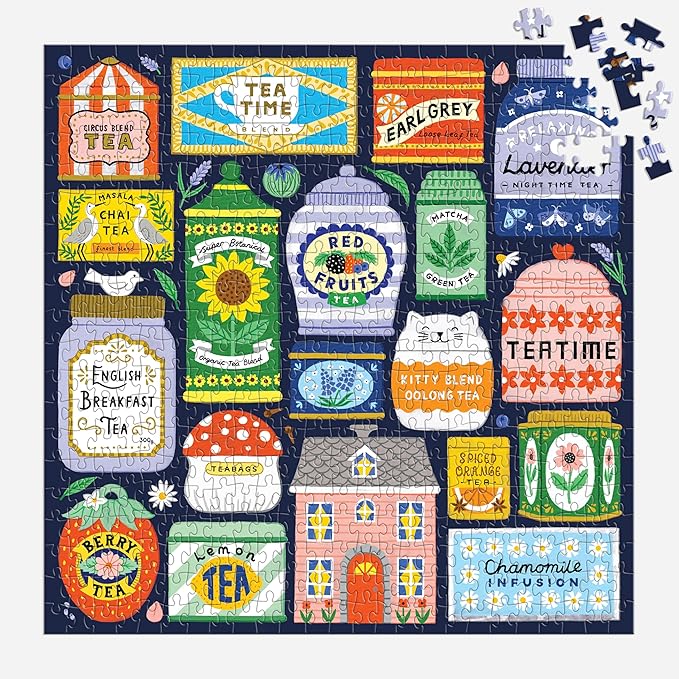 Puzzle  Spot Of Tea 500 Piece Jigsaw Puzzle