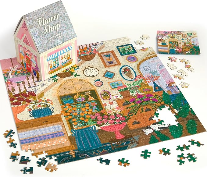 Puzzle Joy Laforme Flower Shop 500 Piece Jigsaw Puzzle