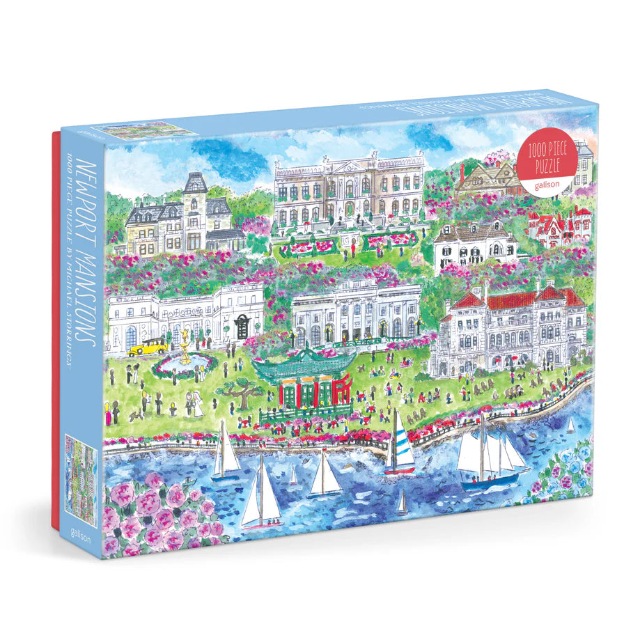 Puzzle Michael Storrings Newport Mansions 1000 Piece Jigsaw Puzzle