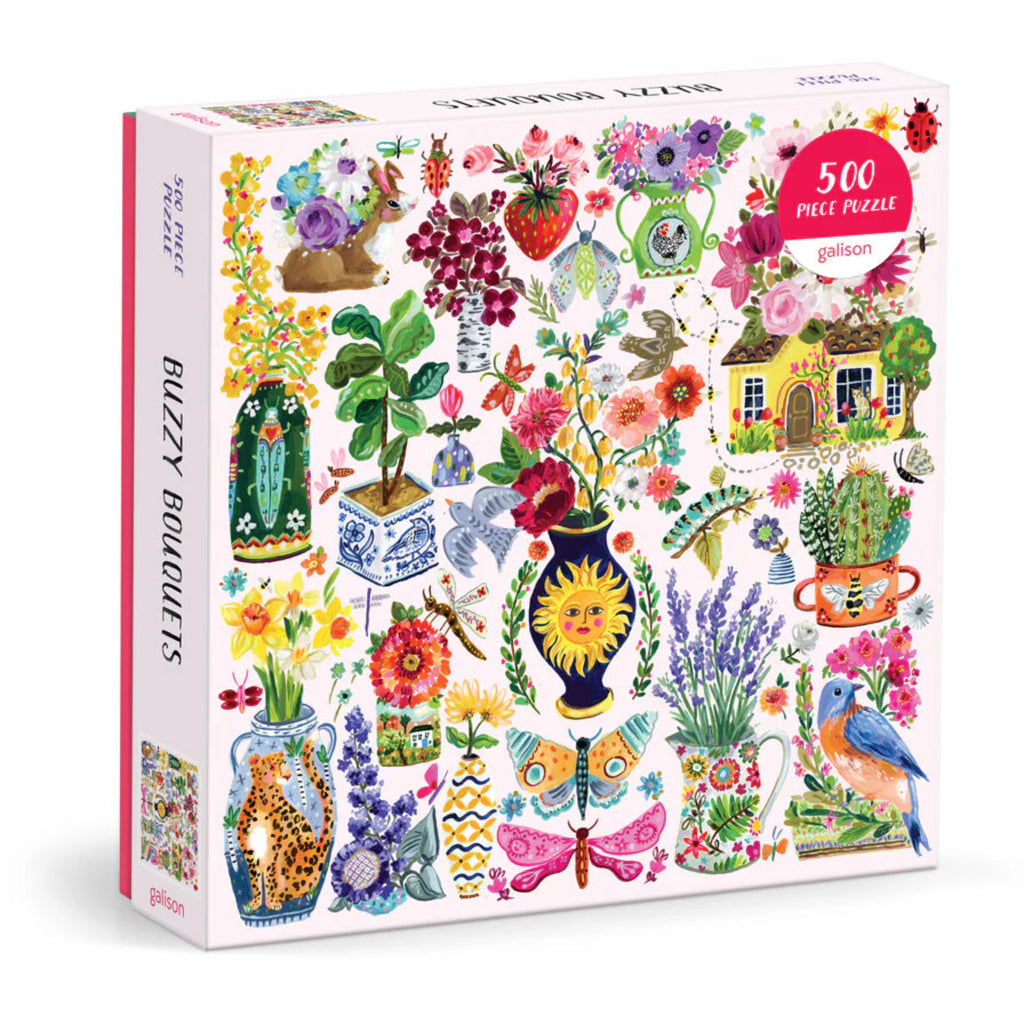 Puzzle Buzzy Bouquets 500 Piece Jigsaw Puzzle