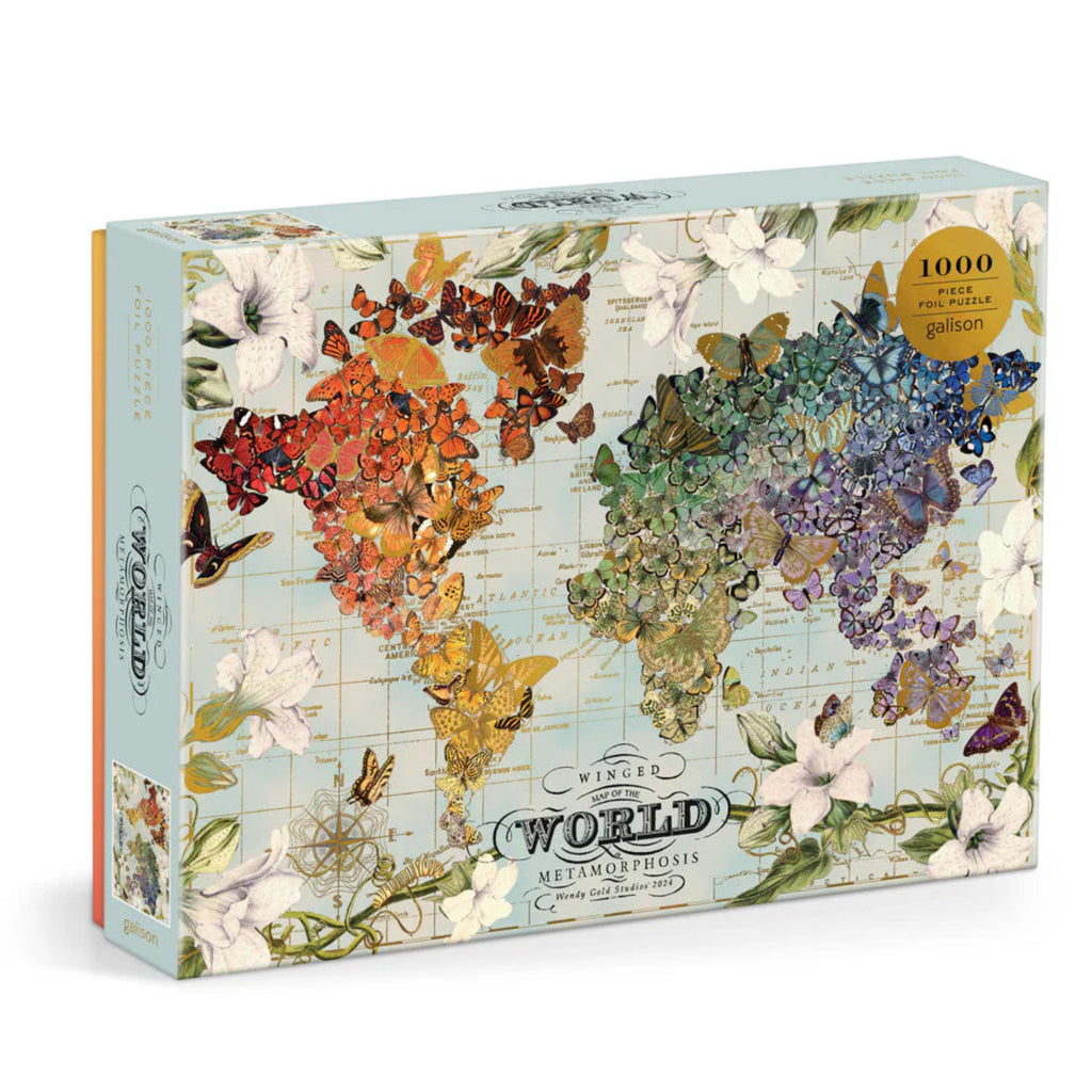 Puzzle Wendy Gold Winged Metamorphosis 1000 Piece Jigsaw Puzzle