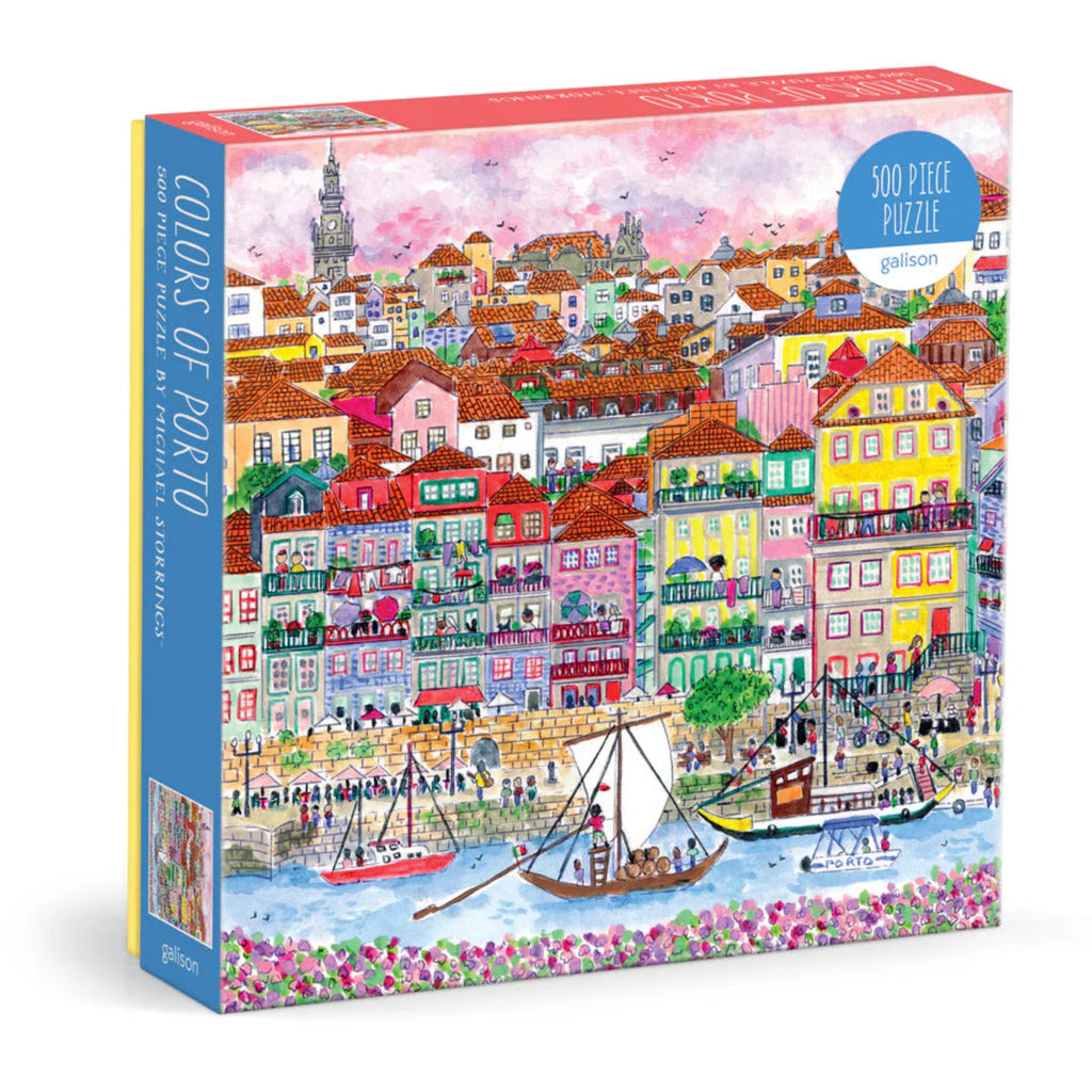 Puzzle Michael Storrings Colors Of Porto 500 Piece Jigsaw Puzzle