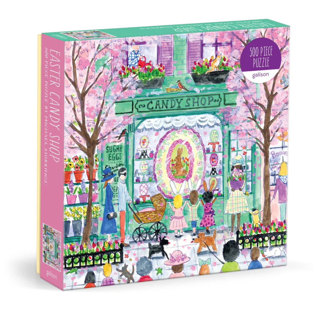 Puzzle Michael Storrings Easter Candy Shop 500 Piece Jigsaw Puzzle