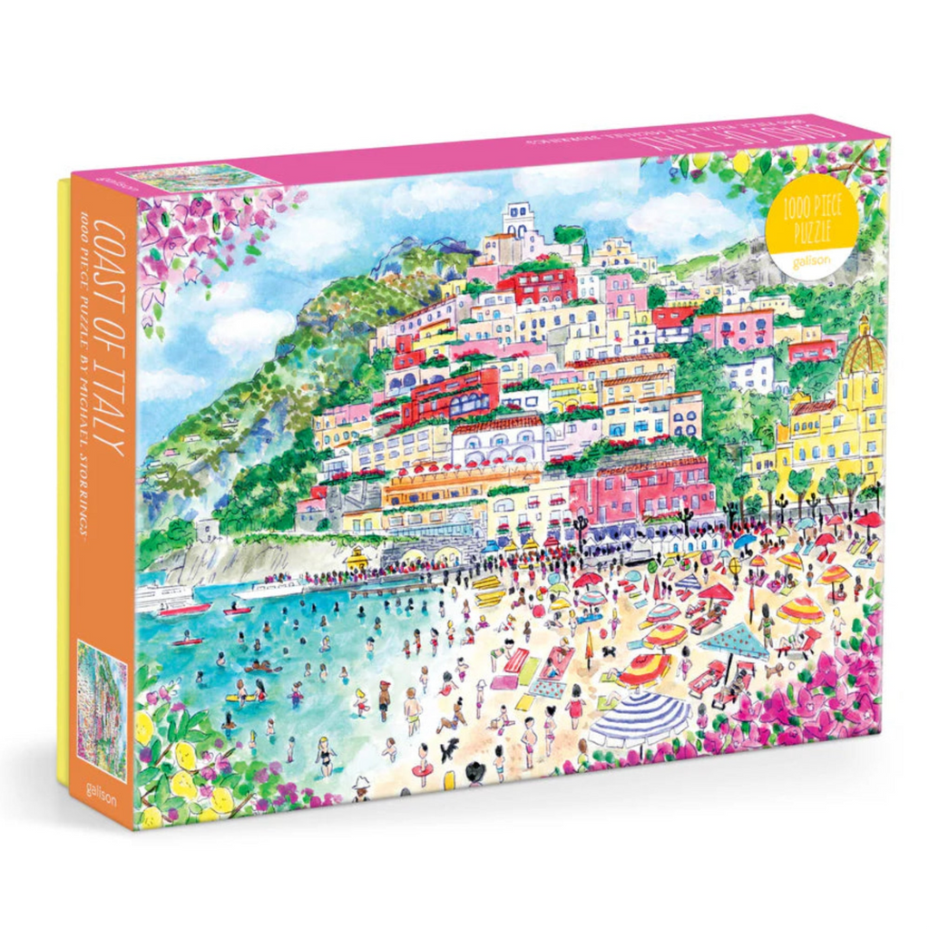 Puzzle Michael Storrings Coast Of Italy 1000 Piece Jigsaw Puzzle