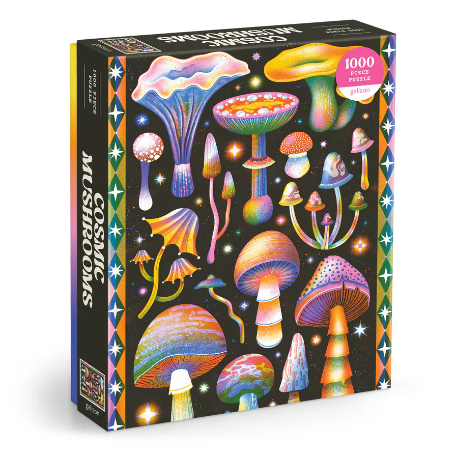 Puzzle Cosmic Mushrooms 1000 Piece Jigsaw Puzzle