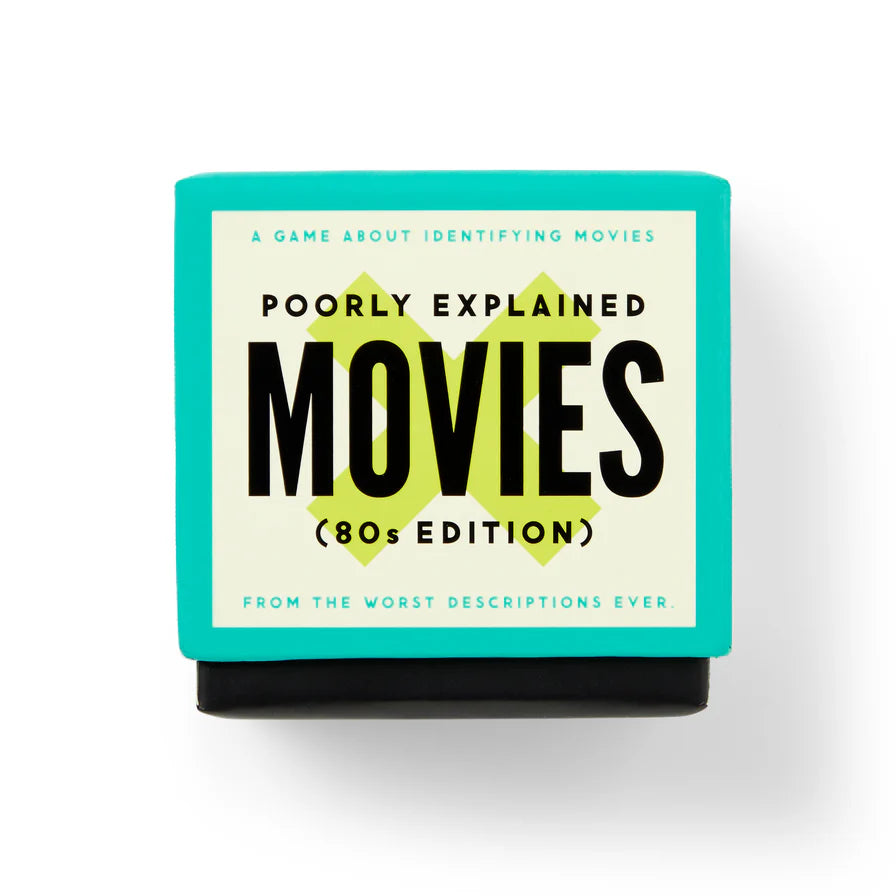 Game Mini Poorly Explained Movies 80s Edition