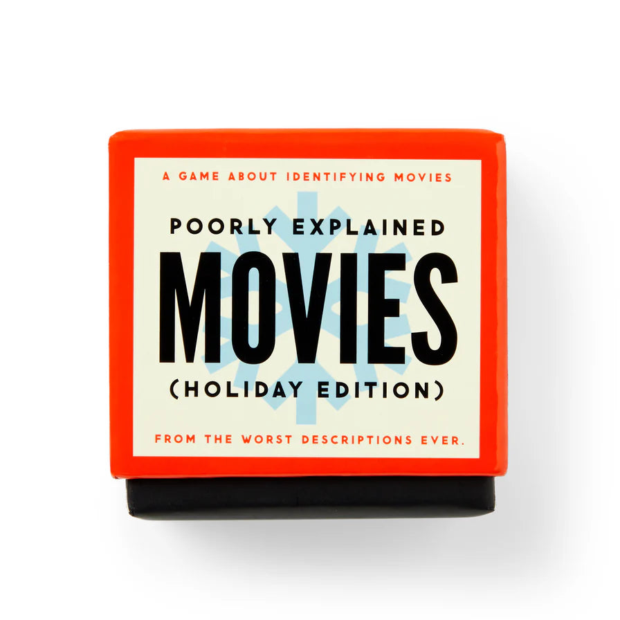 Game Mini Poorly Explained Movies Holiday Edition