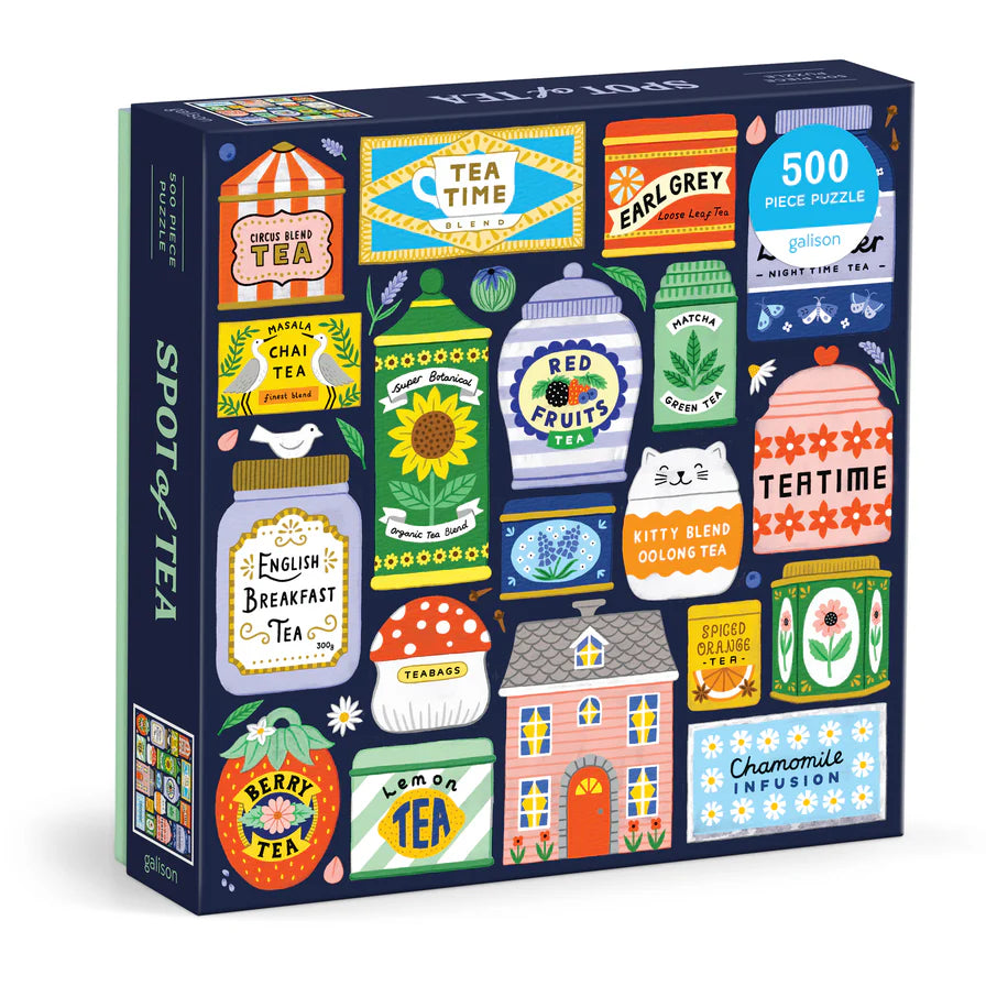 Puzzle  Spot Of Tea 500 Piece Jigsaw Puzzle