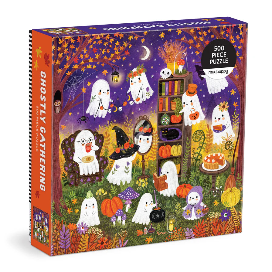 Puzzle Ghostly Gathering 500 Piece Jigsaw Puzzle