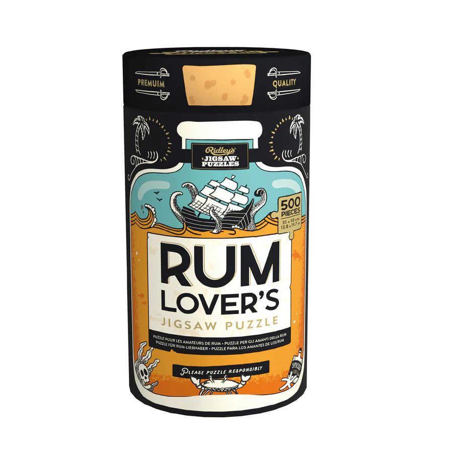 Puzzle Rum Lover's 500 Piece Jigsaw Puzzle