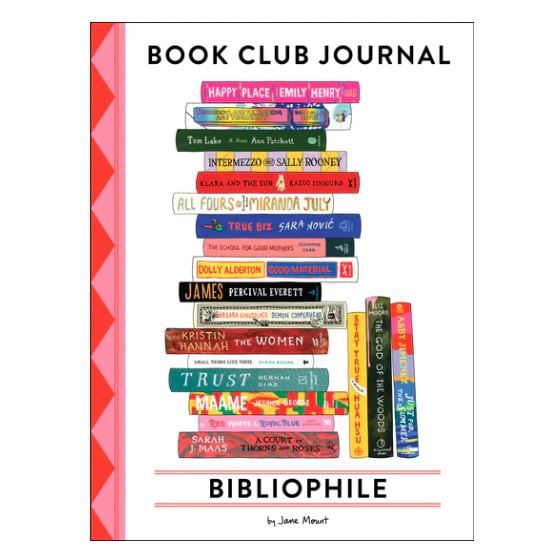 Journal Diary Bibliophile Book Club Journal