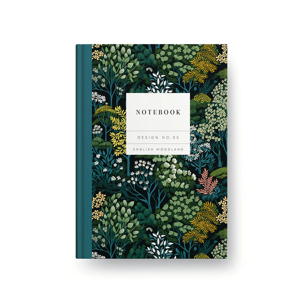 Notebook Hardback English Woodland Kaleido Design No.25