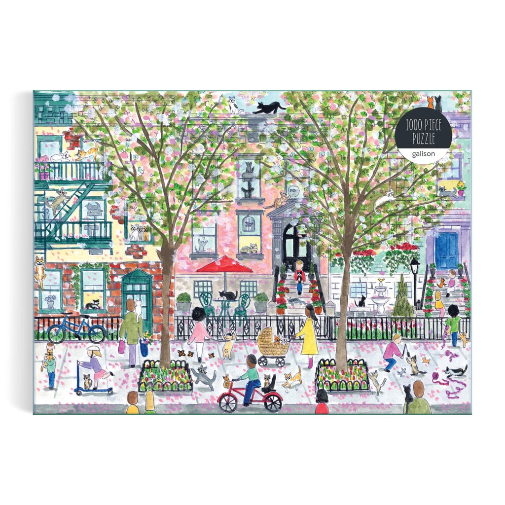 Puzzle Michael Storrings Cats In The City 1000 Piece Jigsaw Puzzle