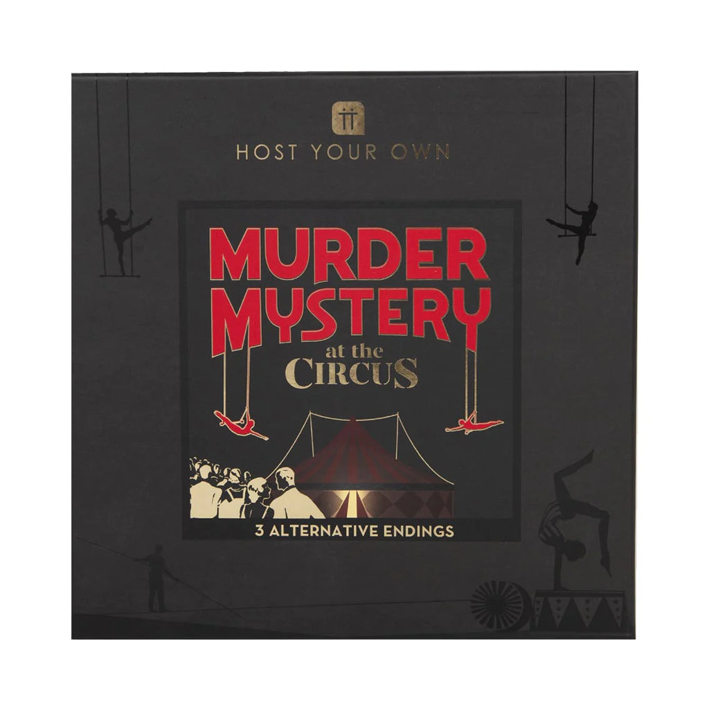 Christmas Game Host Your Own Murder Mystery At The Circus Game