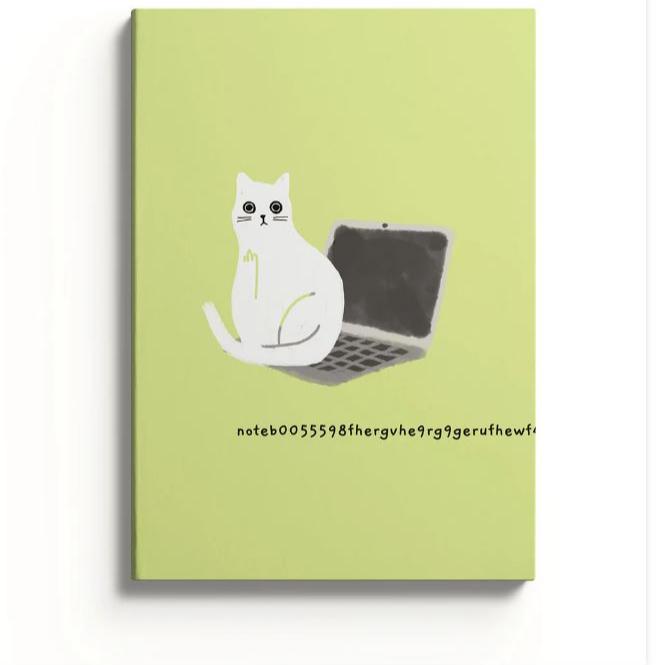 Notebook Ken The Cat Laptop Cat