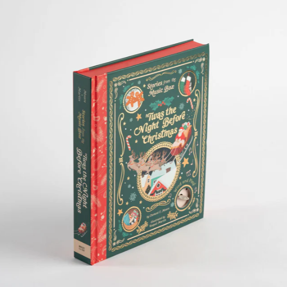 Book Hardback Twas The Night Before Christmas Wind And Play!
