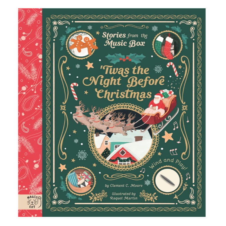 Book Hardback Twas The Night Before Christmas Wind And Play!