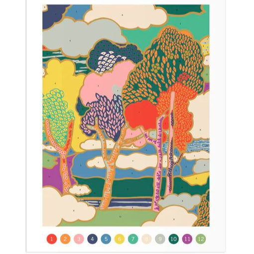 Craft Kit Liberty Prospect Road 9x12 Paint By Number Kit