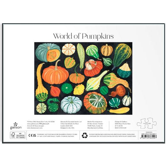 Puzzle World Of Pumpkins 1000 Piece Jigsaw Puzzle