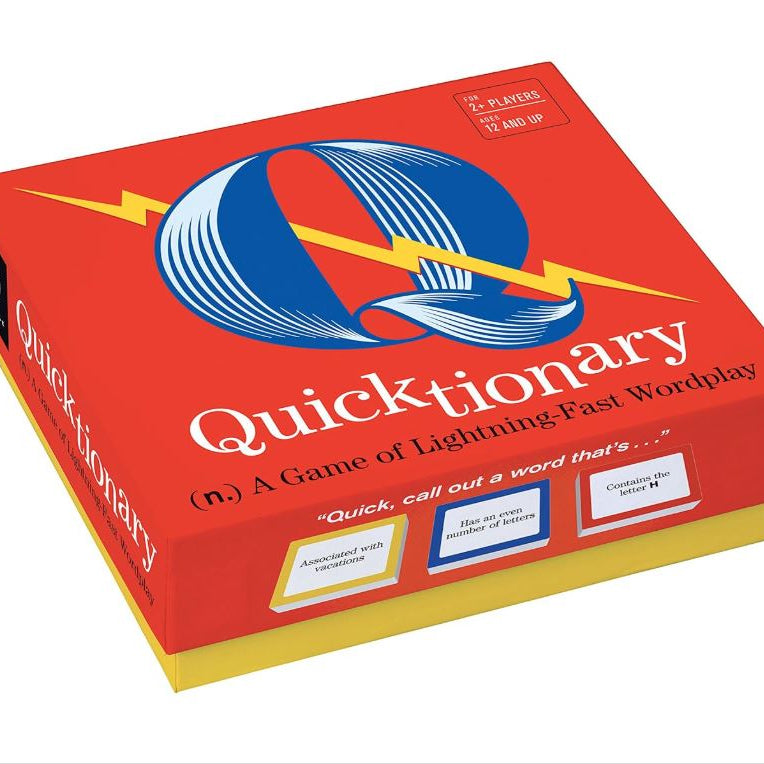 Game Quicktionary A Game Of Lightning-Fast Wordplay