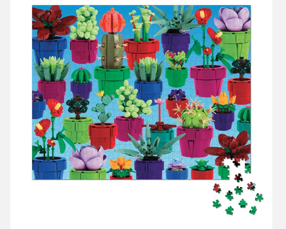 Puzzle LEGO Tiny Garden 1000 Piece Jigsaw Puzzle