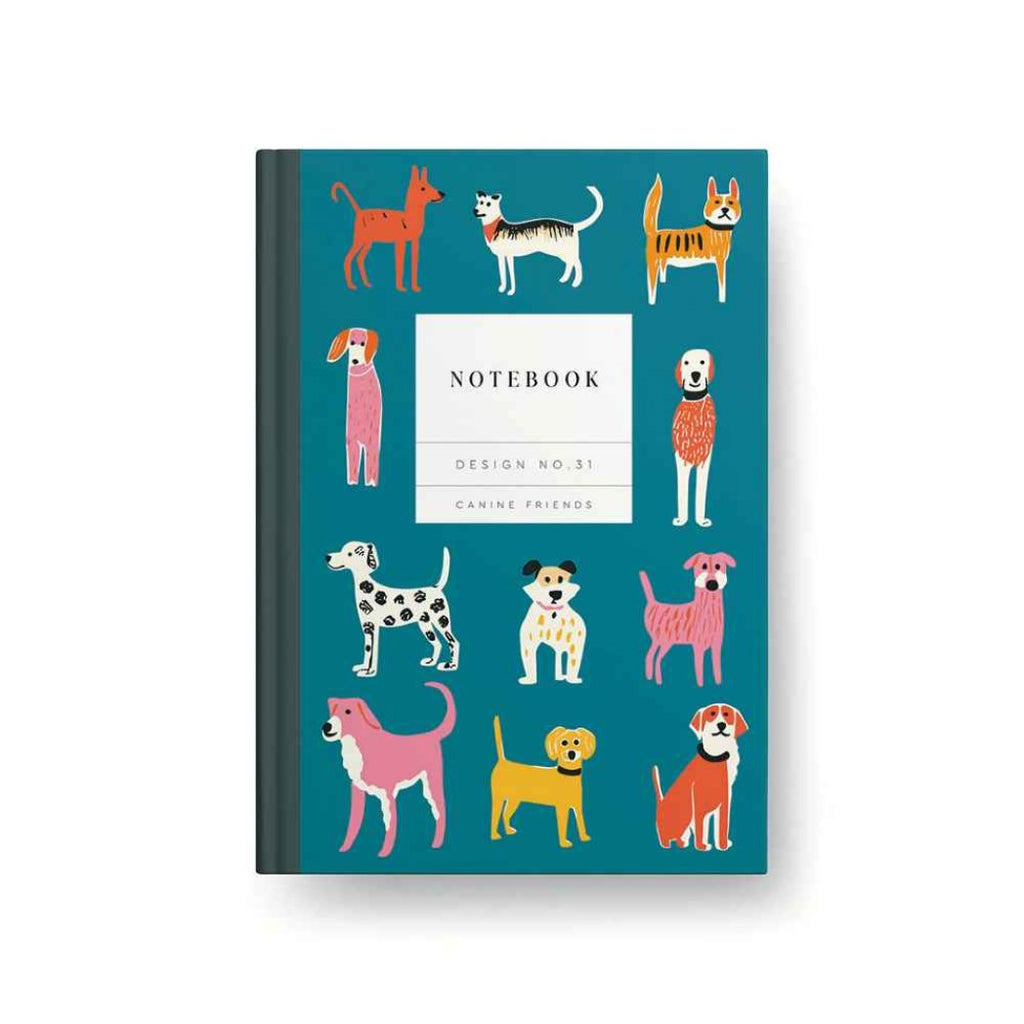 Notebook Kaleido Canine Friends Hardback Design No.31