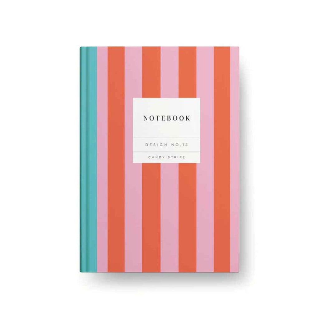 Notebook Kaleido Candy Stripe Hardback Design No.14