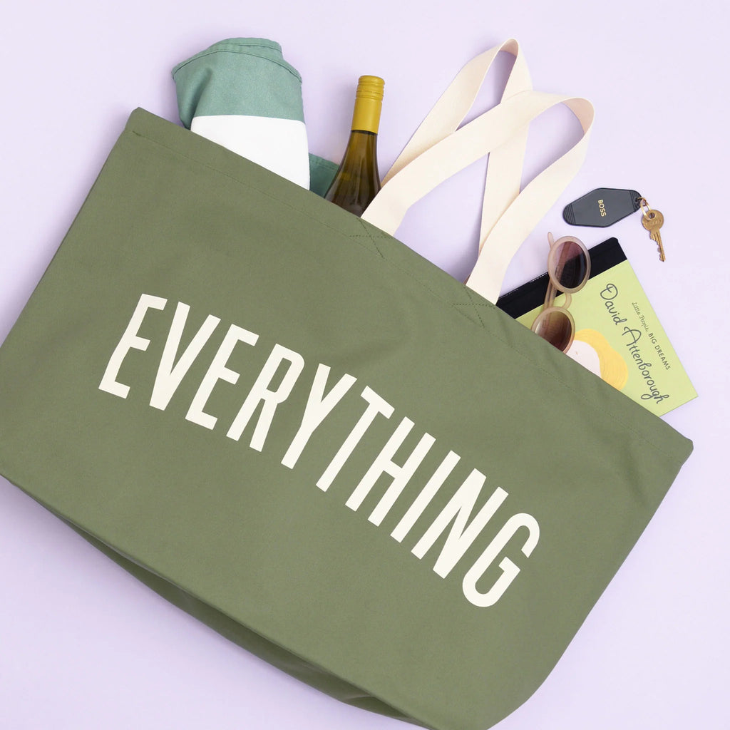 Bag Everything - Olive Green REALLY Big Bag