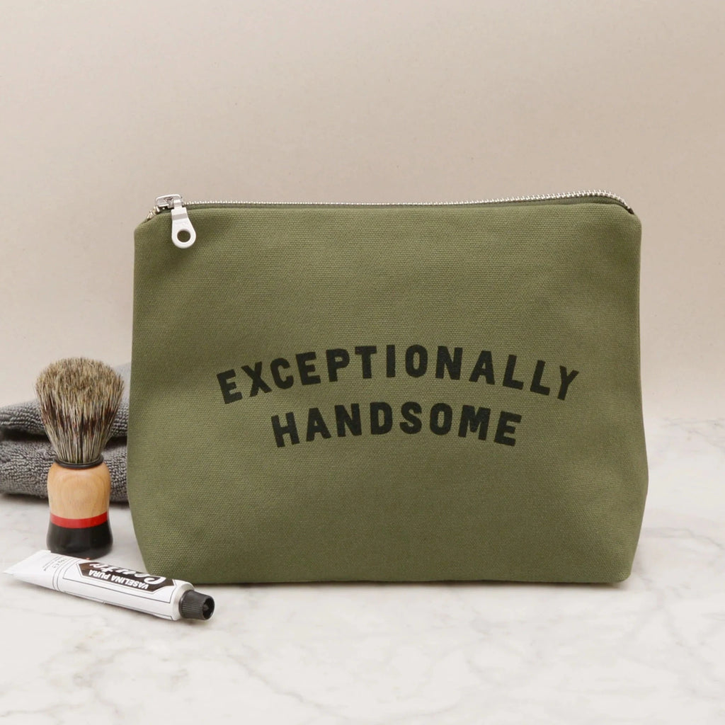 Pouch Exceptionally Handsome Wash Bag - Olive