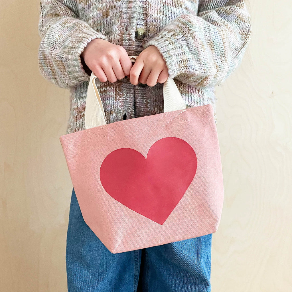 Bag Tote Mini Little Pink Bag Heart