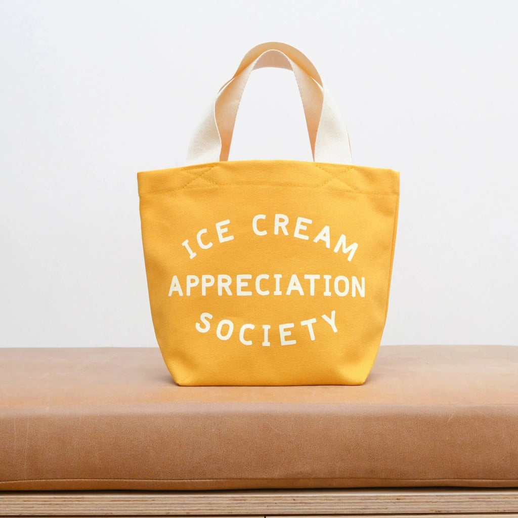 Bag Tote Mini Little Yellow Ice Cream Appreciation Society