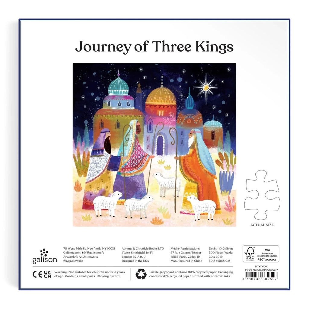 Puzzle Journey Of Three Kings 500 Piece Puzzle